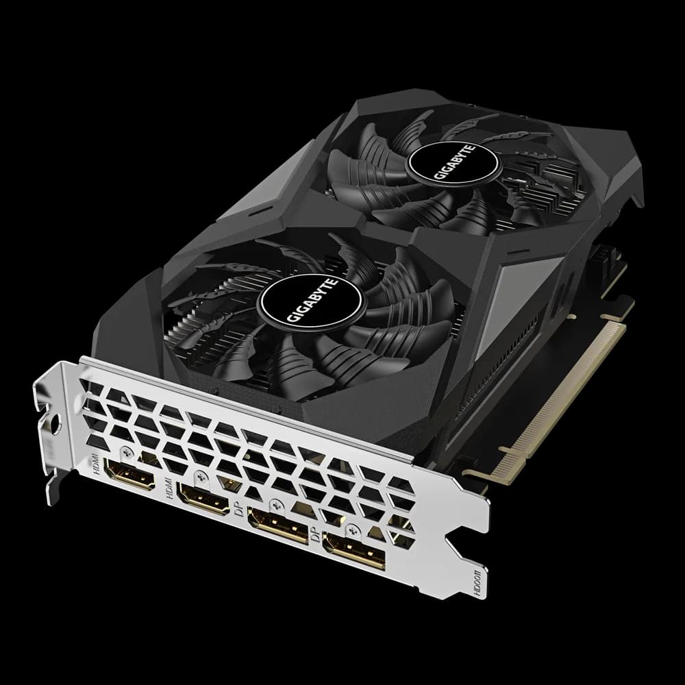 GIGABYTE GeForce RTX 3050 WINDFORCE OC V2 6G, GDDR7, 96 bit, Negru "N3050WF2OCV2-6GD" — miniatură