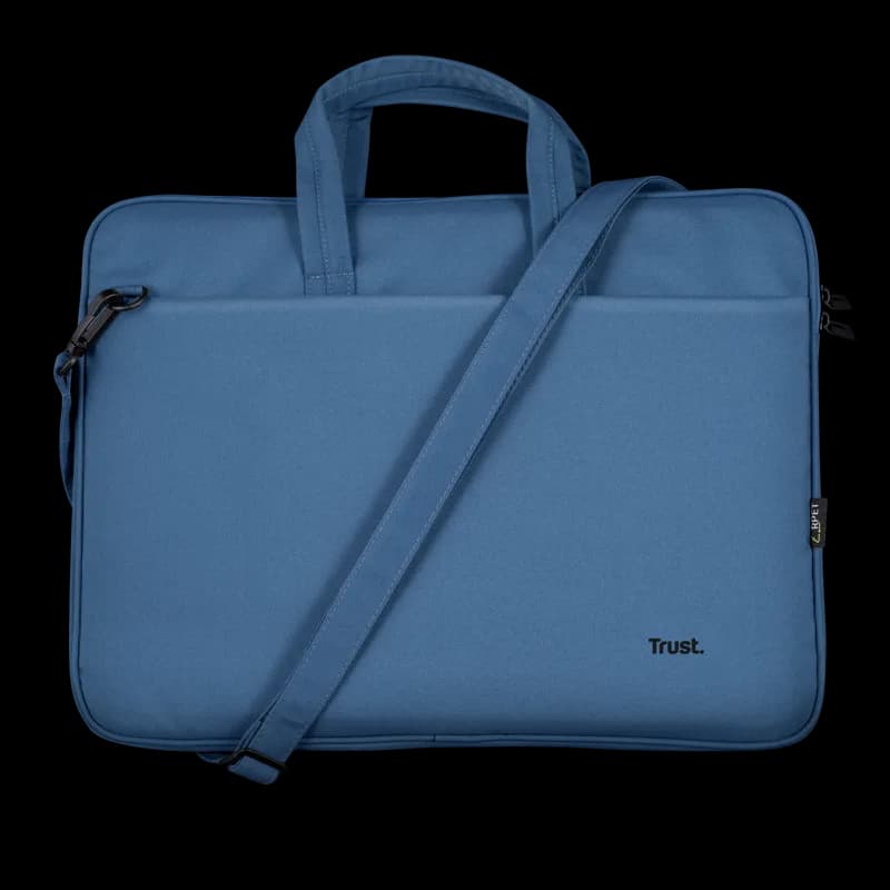 Geanta laptop Trust Bologna Eco 16", albastru — miniatură