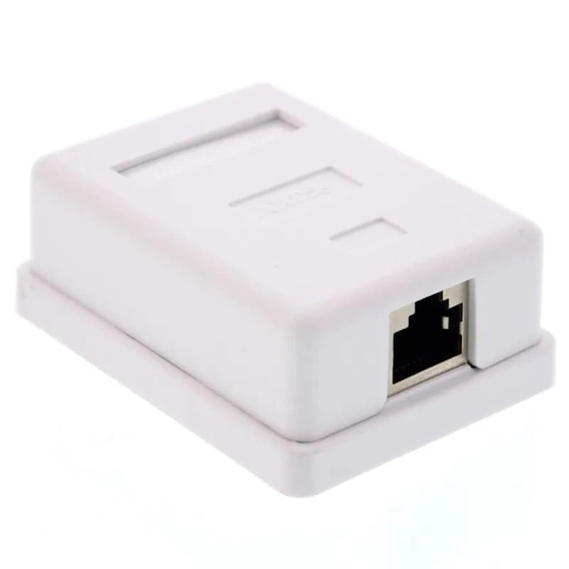 Priza FTP simpla aplicata cat.5e - EMTEX, "EMT-FTP5E-1P-PT"