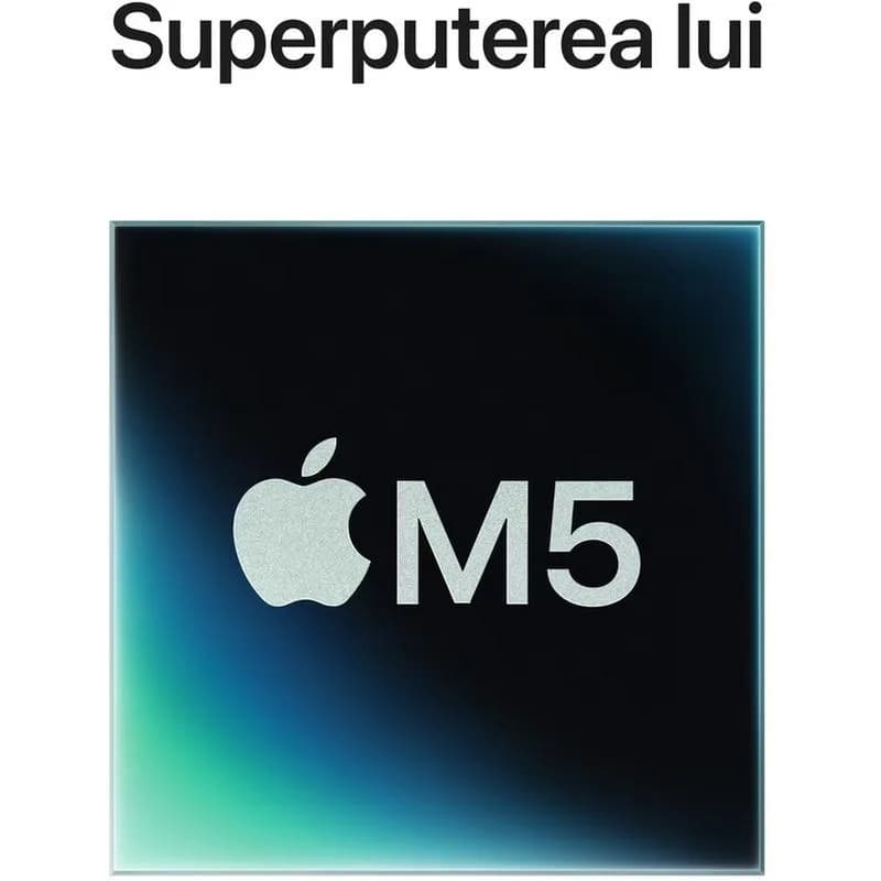 MacBook Pro 14.2"/Apple M5 (CPU 10-core, GPU 10-core, Neural Engine 16-core)/16GB/1TB - Silver - INT KB (No Adapter) - 2025 — miniatură