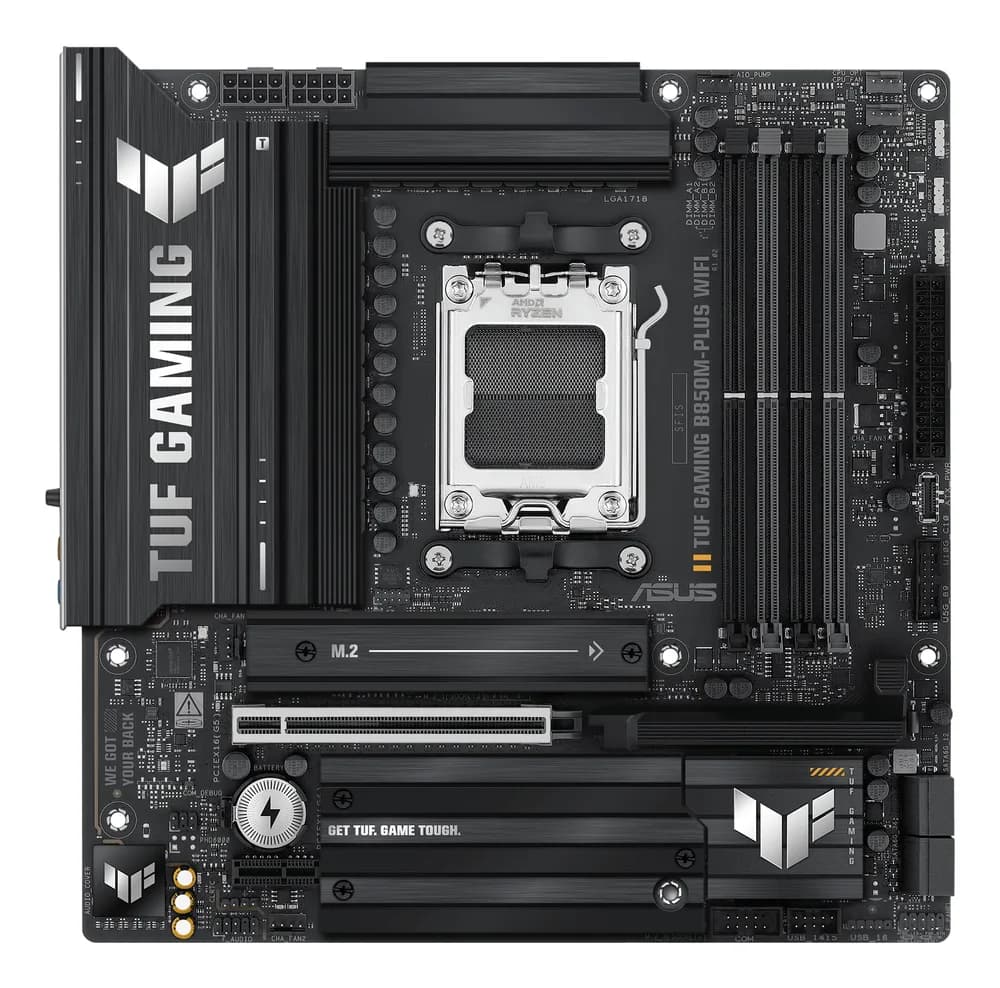 Placa de baza ASUS TUF GAMING B850M-PLUS WIFI AMD B850 Socket AM5 micro ATX "90MB1IY0-M0EAY0" — miniatură