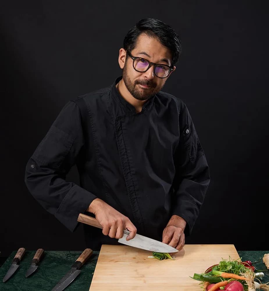 CUTITUL BUCATARULUI 20 CM, RIKITO WATANABE, SAMURAI GOURMET, COOKING BY HEINNER — miniatură