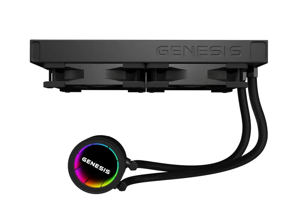 Cooler Procesor GENESIS HYDRIA 240 ARGB, Aer, 2 ventilatoare, aRGB — miniatură