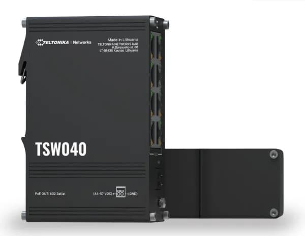SWITCH Teltonika POE "TSW040", 8 x LAN port 10/100 Mbps PoE, buget PoE 240W "TSW040000000"