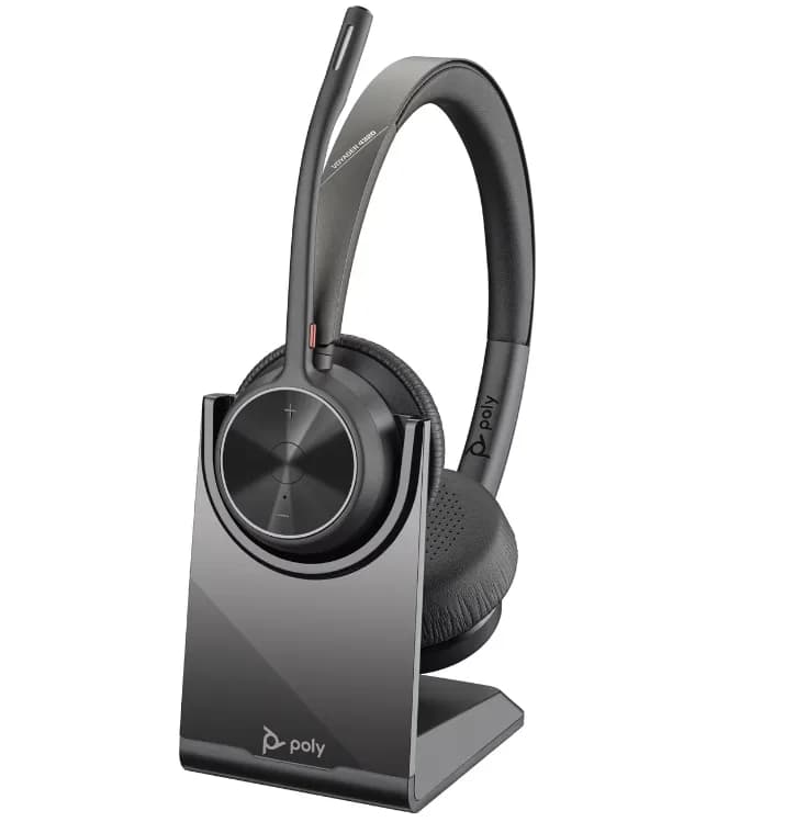 Casti Head-band HP Voyager 4320, Wireless, Negru