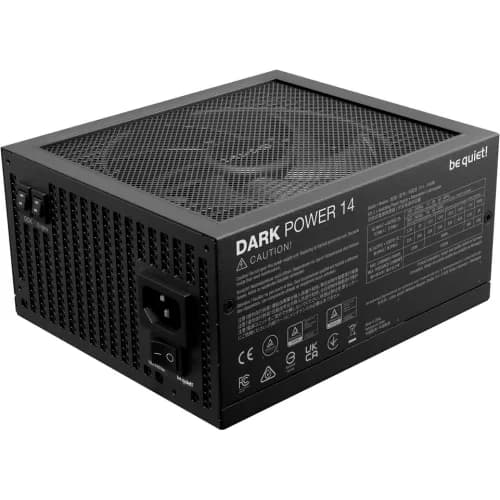 SURSA be quiet "Dark Power 14", 1000W, certificare 80 Plus Titanium, Full bridge&nbsp;+&nbsp;LLC&nbsp;+&nbsp;SR&nbsp;+&nbsp;DC/DC, fan 135mm Silent Wings, negru, "BP020EU"