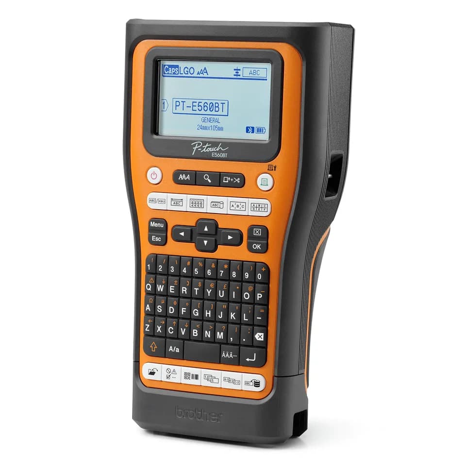 Imprimanta Direct Termic BROTHER 180dpi PT-E560BTVP, Viteza de tiparire: 30mm/s, Latime maxima de imprimare: 24mm|Conectiv: USB|WIFI, Imprimare Cod de bare:DA "PTE560BTSVQL1 " — miniatură