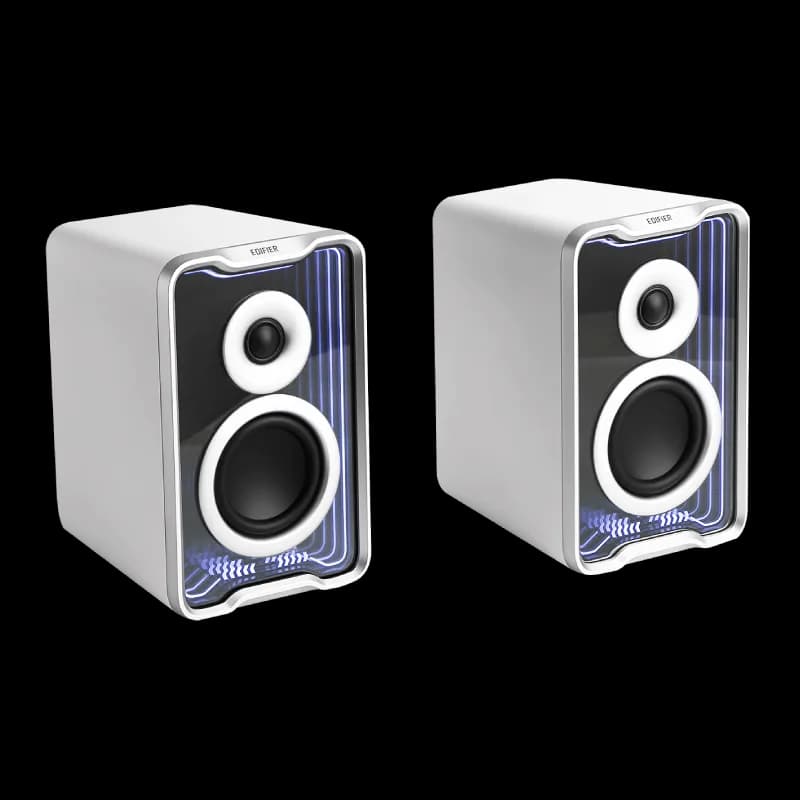 BOXE EDIFIER 2.0, RMS: 30W (2 x 15W), Bluetooth 5.4, USB-A, AUX, WHITE, "QR30-W" — miniatură