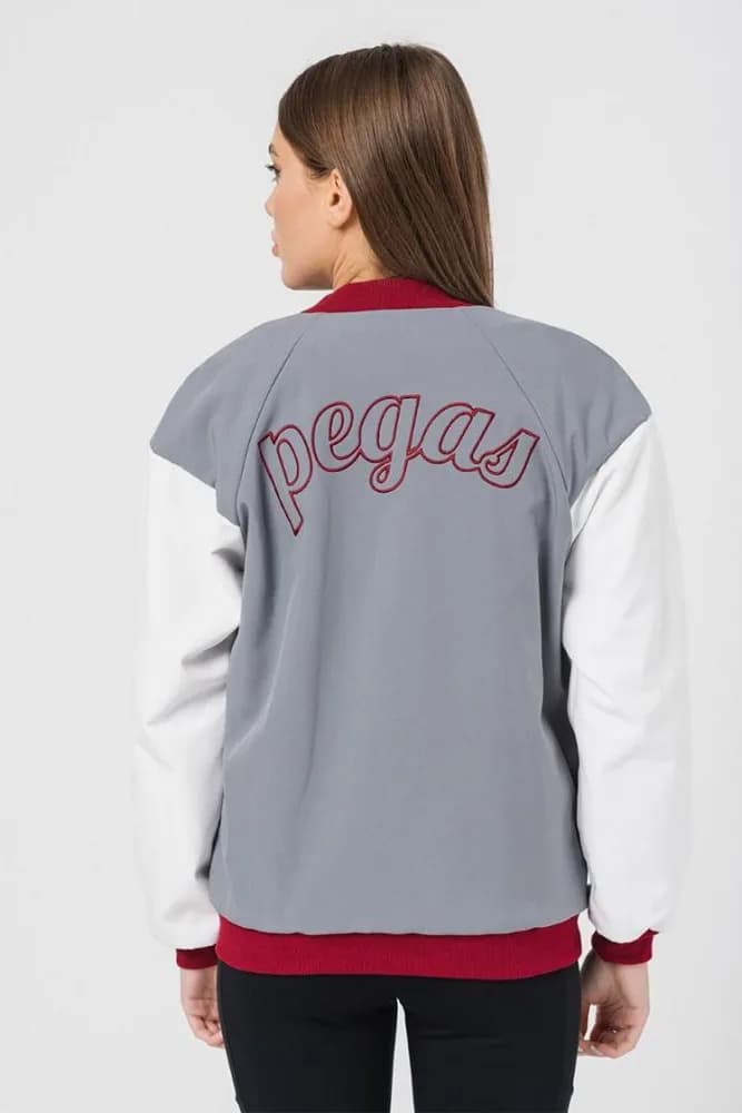 W JACHETA BOMBER GRI GRENA XL — miniatură
