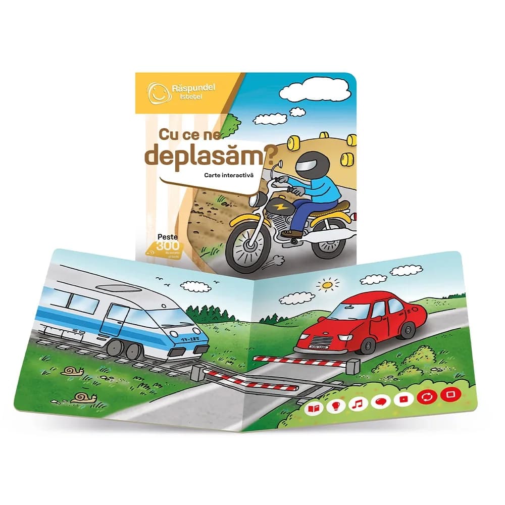 Raspundel Istetel, Carte - Cu ce ne deplasam, ALBI - BLACKFIRE — miniatură