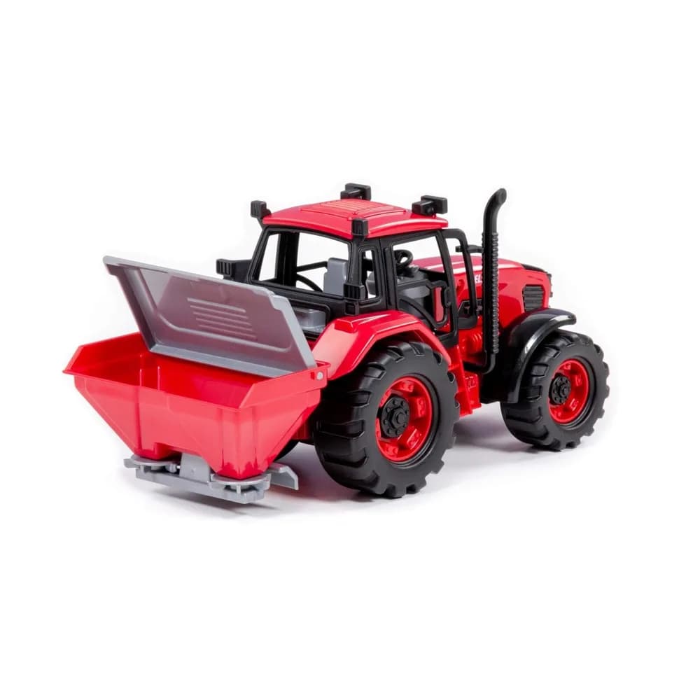 Tractor cu distribuitor, 25.5x12x15 cm, Polesie — miniatură