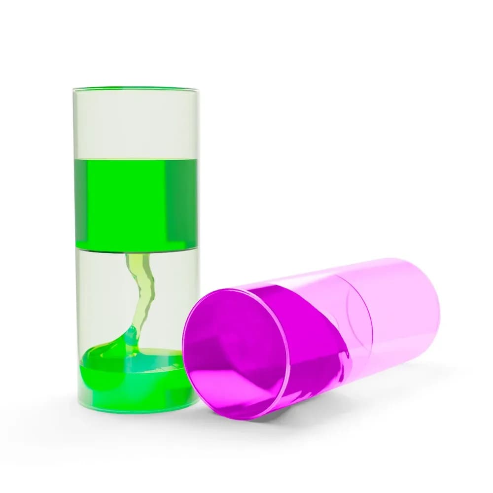 Mini set de 2 tuburi cu lichid vâscos — miniatură