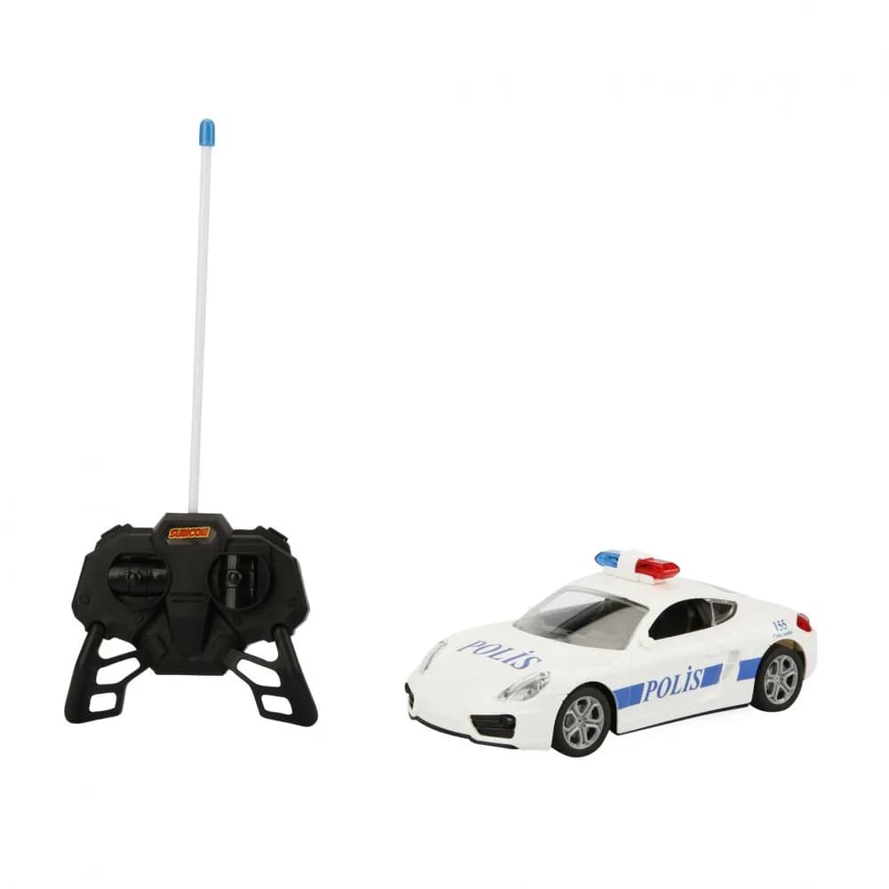REMOTE CONTROL POLICE CAR, AZTEC, SCALE 1:20 — miniatură