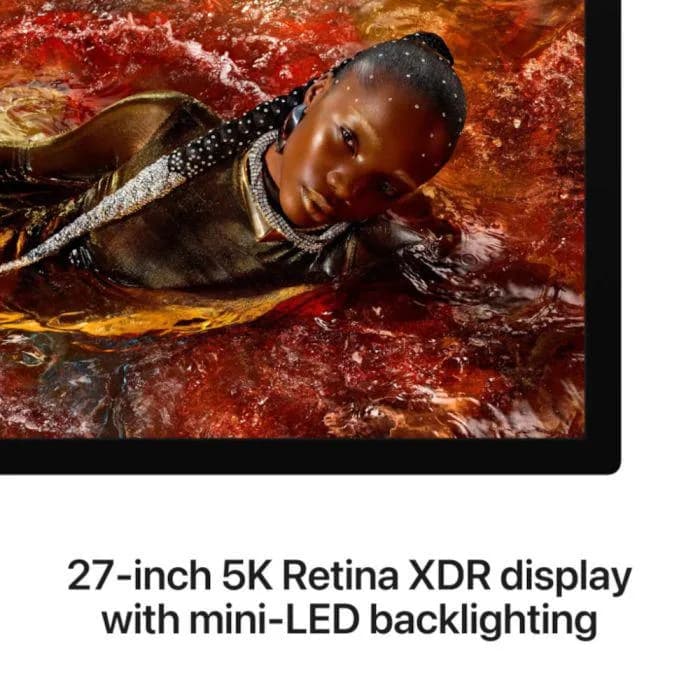 Apple Studio Display XDR - 27" Retina 5K - Nano-Texture Glass with Tilt and Height - Adjustable Stand — miniatură