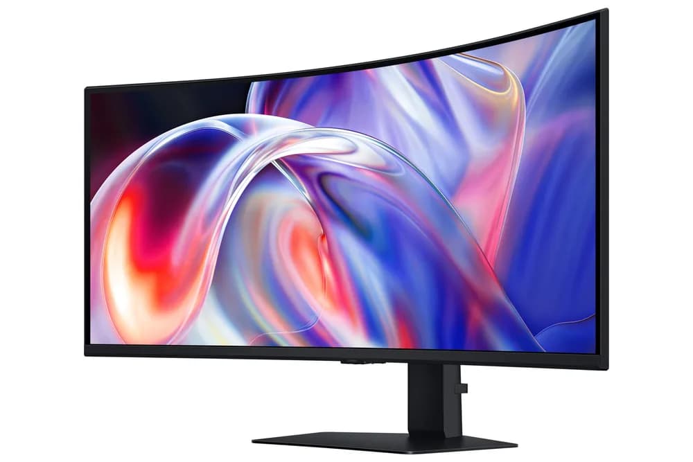 Monitor Samsung 40" LS40H850TAUXEN, Curvature: 1000R, Diagonal (inch): 40, Diagonal (cm): 101, Aspect ratio: 21:9, Panel: VA, Resolution: 5120x2160, Refresh Rate: 144Hz, Response time GtG: 4ms, Brightness (max): 350 cd/m², Contrast (static) : 3000:1, Viewing angle: 178/178, Colours: 1.07B, Speakers — miniatură