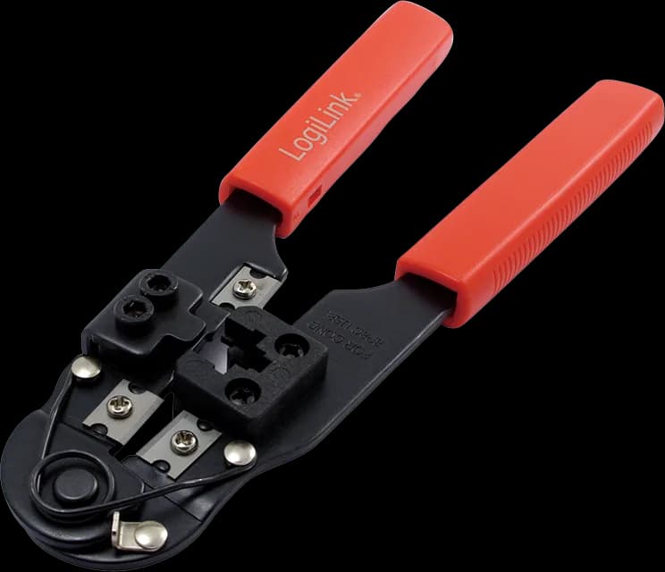 CLESTE sertizare mufe, LOGILINK, functii: sertizare mufe, taiere cablu. "WZ0004"