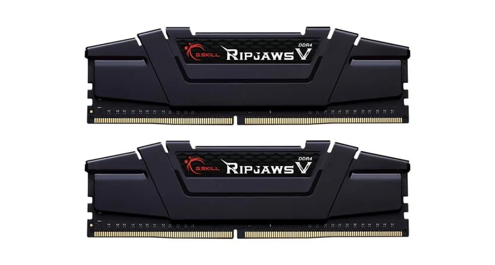 Memorie DDR G.Skill - gaming "Ripjaws V" DDR4 16GB frecventa 3600 MHz, 8GB x 2 module, radiator, latenta CL18, "F4-3600C18D-16GVK"