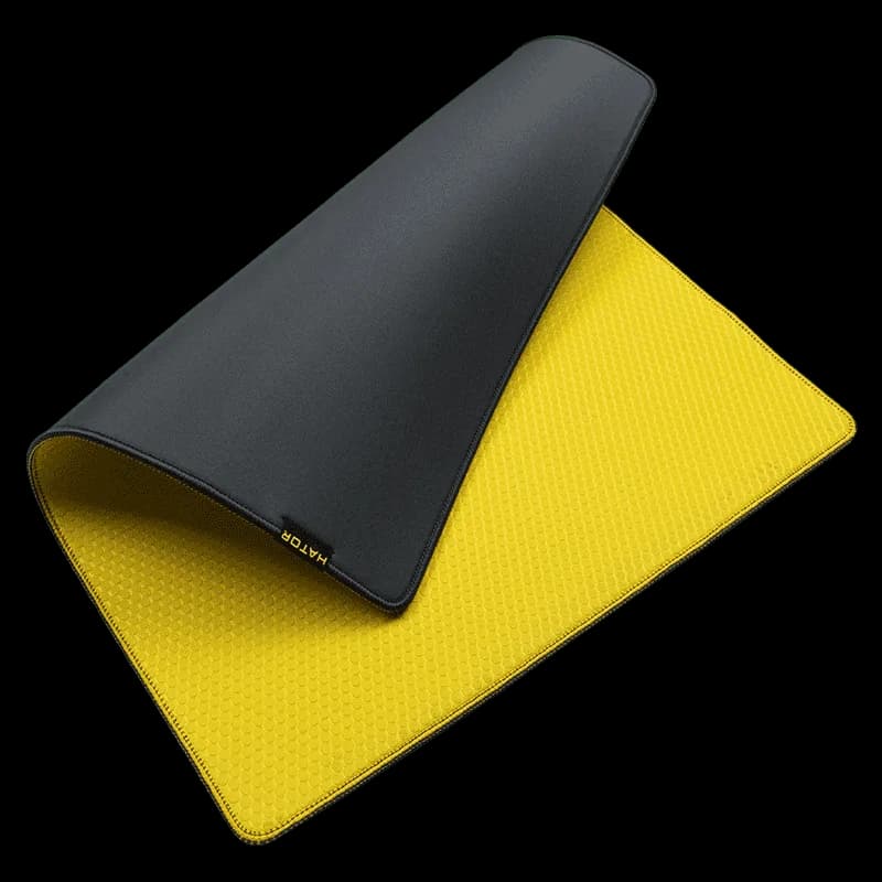 Mousepad Gaming HATOR Tonn EVO M, 360 x 300 mm, Negru — miniatură
