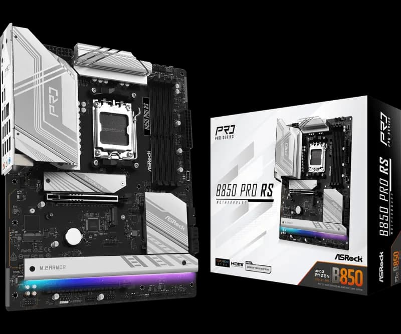 Placa de baza ASRock B850 Pro RS, Socket AM5, DDR5, ATX