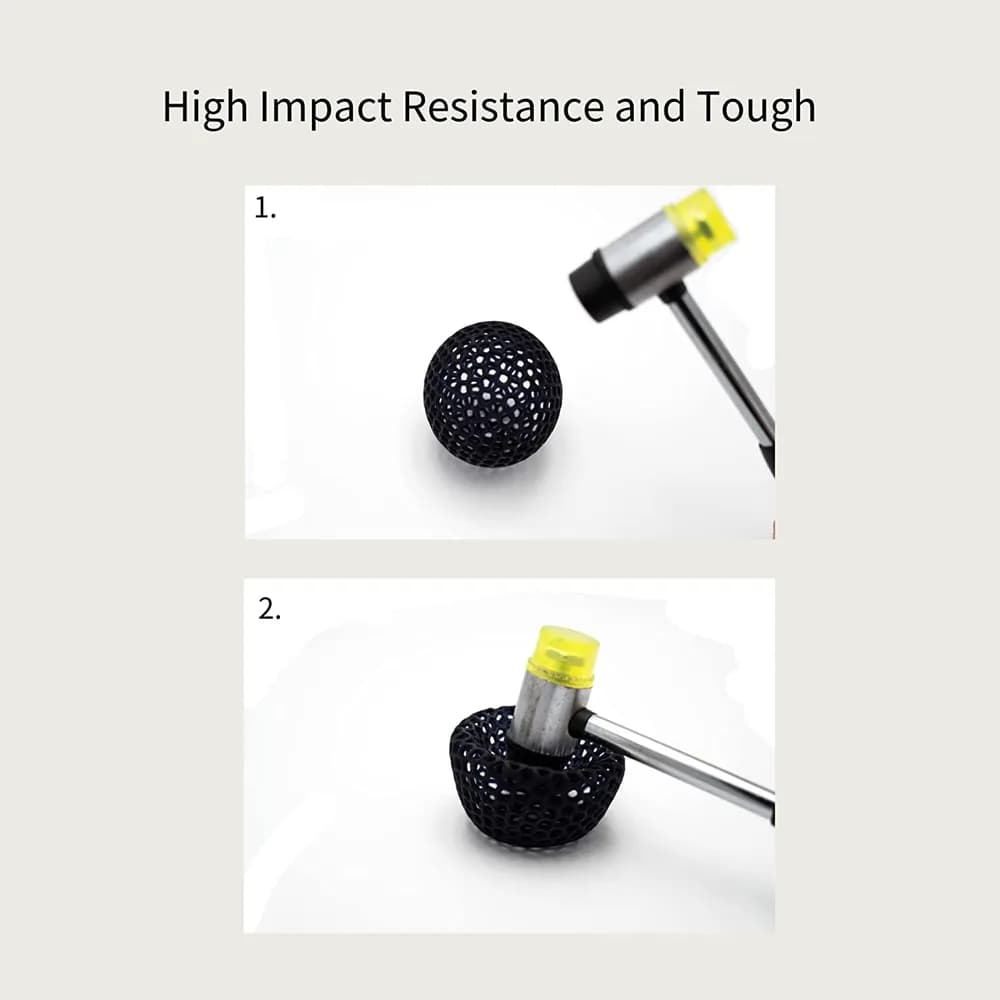 Accesoriu imprimantă 3D Siraya Tech Tenacious – 1 kg – 65D Obsidian Black — miniatură
