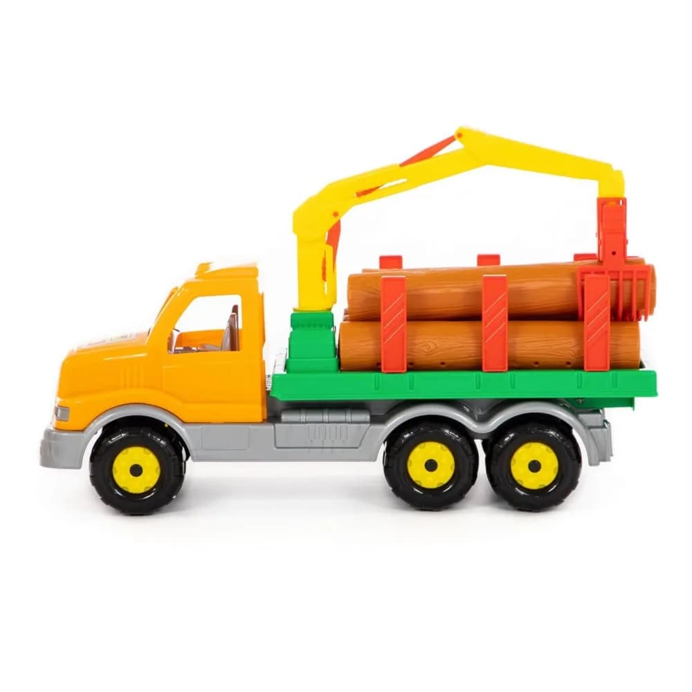 Camion cu lemne - Gigant, 47x16x26 cm, Wader — miniatură