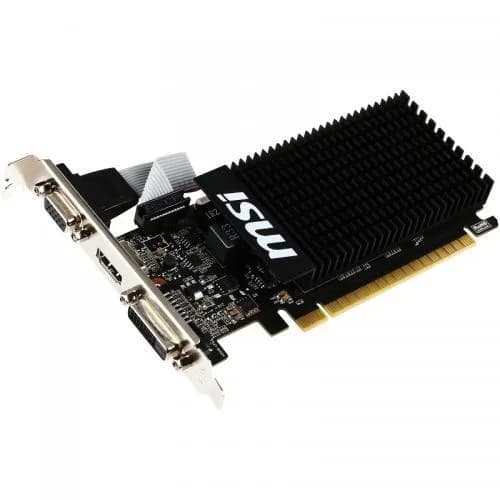 Placa video MSI GeForce GT 710, 2GB DDR3, PCI Express 2.0, 64-bit — miniatură