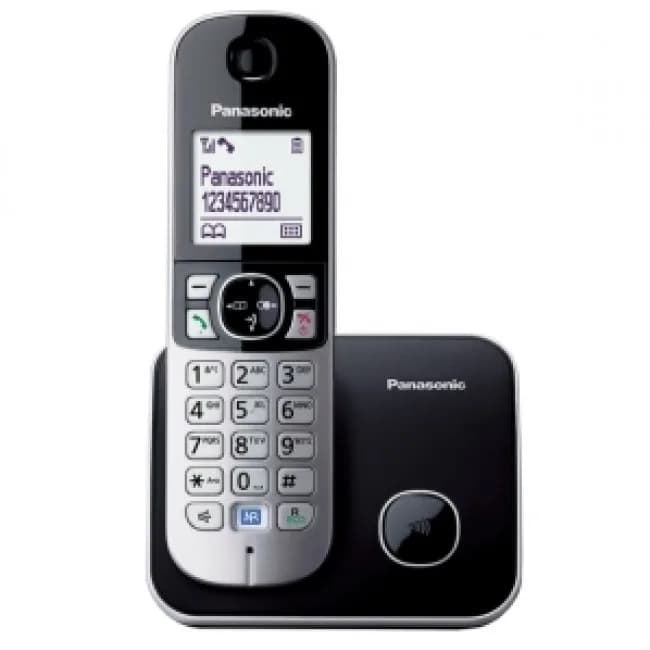 Telefon DECT negru, KX-TG6811FXB, Panasonic "KX-TG6811FXB"