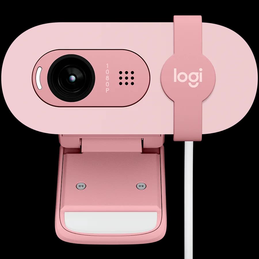 LOGITECH WEBCAM - Brio 100 Full HD Webcam - ROSE - USB - N/A - EMEA28-935 - WEBCAM "960-001623"