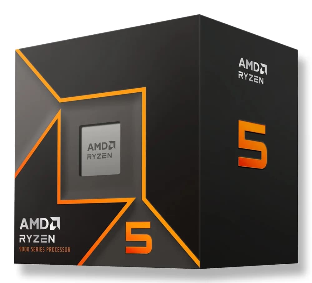 AMD CPU Desktop Ryzen 5 6/12T 9600 (5.2GHz,38MB,65W,AM5) box, with Wraith Stealth Cooler and Radeon Graphics "100-100000718BOX"