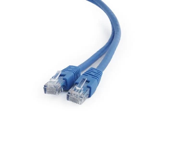 PATCH CORD UTP GEMBIRD Cat6, cupru-aluminiu, 0.25 m, albastru, AWG26, "PP6U-0.25M/B"