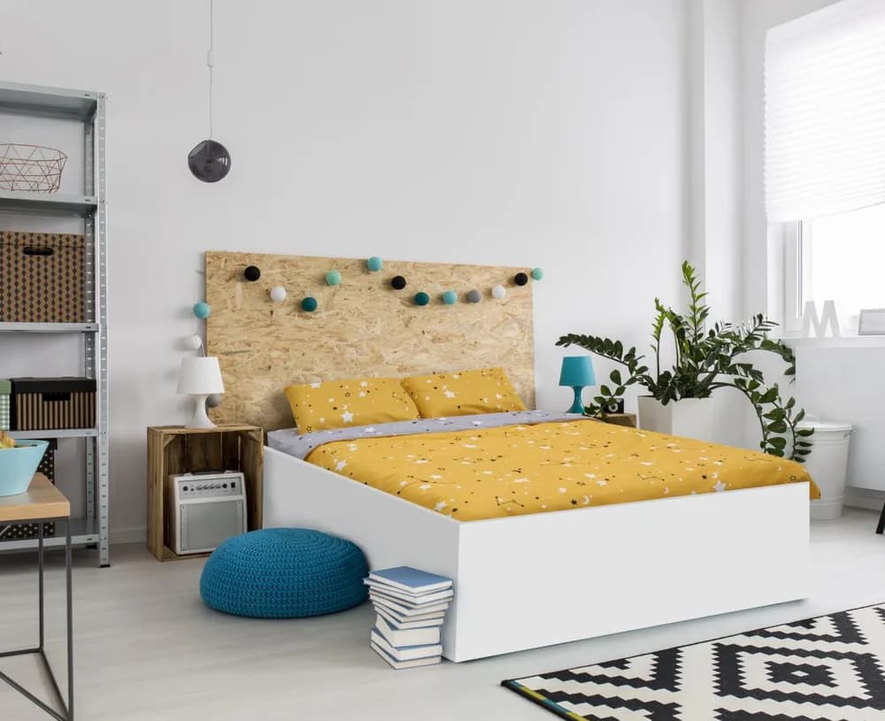 LENJERIE DE PAT KS MICROFIBRA STARS — miniatură