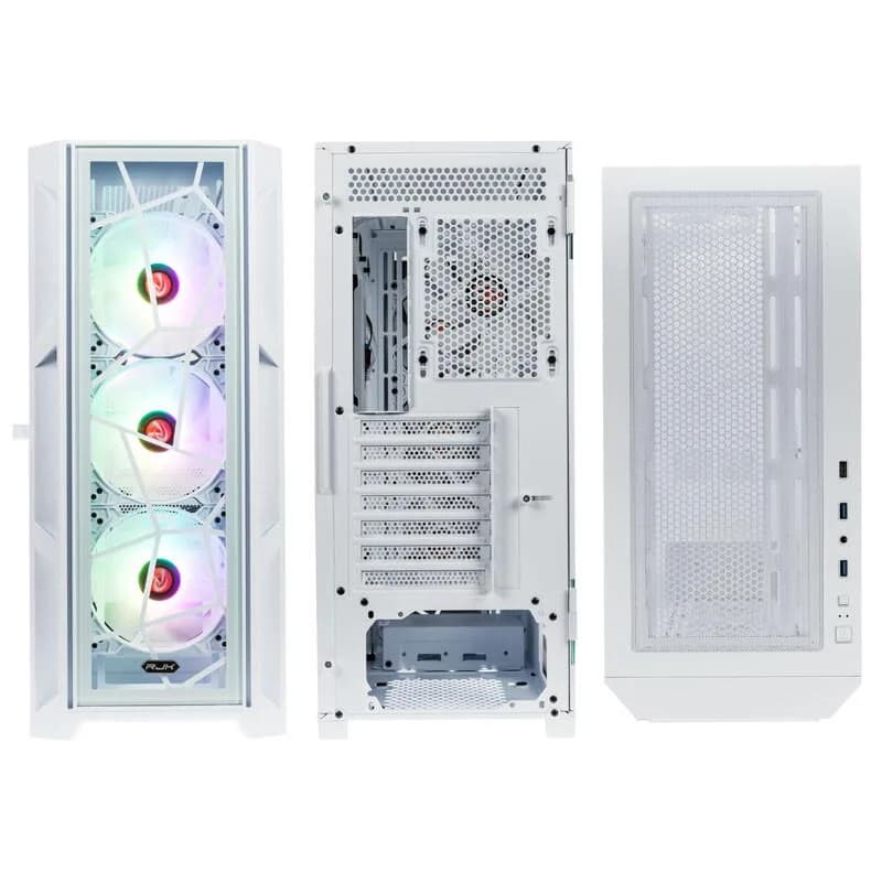 Carcasa RAIJINTEK PONOS ULTRA TG4, ATX, Alb "0R20B00227" — miniatură