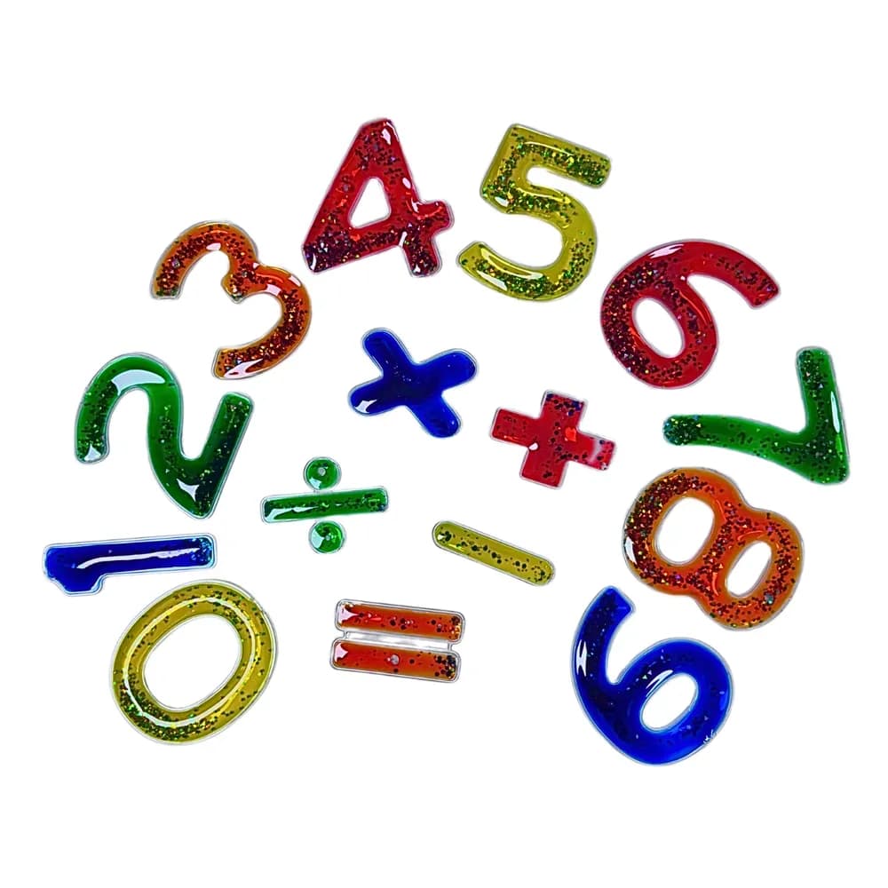 Simboluri matematice moi cu sclipici — miniatură