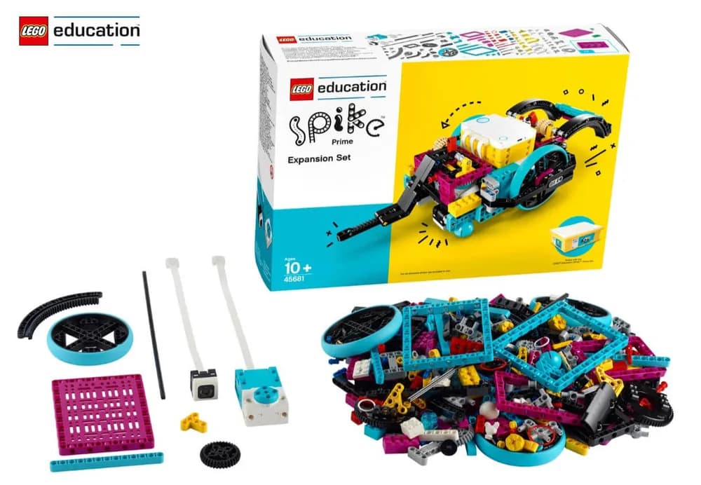 45681 LEGO® Education SPIKE™ Prime Expansion Set, eligibil cu PNRAS/PNRR