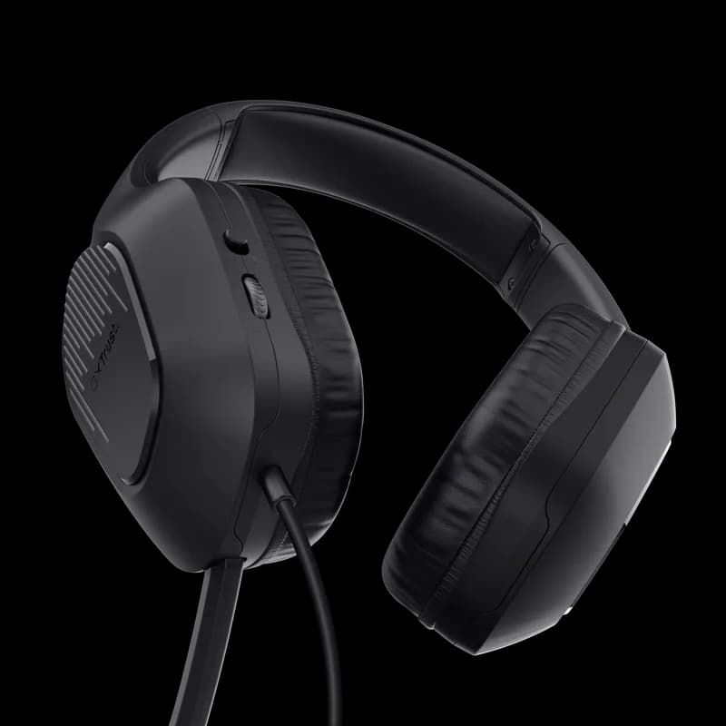 Casti Gaming Head-band Trust GXT 415 Zirox, Wired, Negru — miniatură