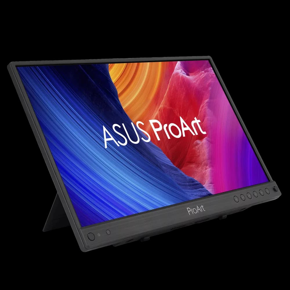 Monitor Asus Portabil ProArt PA16USV, 15.6", IPS, 4K, USB Type-C, HDMI, 16:9, Negru 90LM09Z3-B01370 "PA16USV" — miniatură