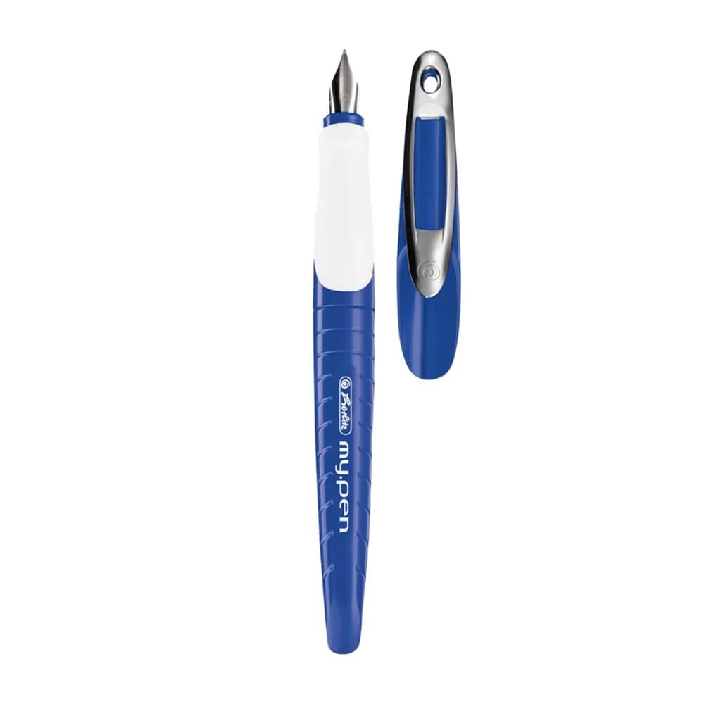 Stilou My Pen, penita M, albastru/alb - vrac — miniatură