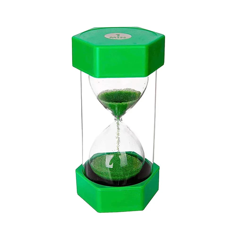 Clepsidră – 1 min., verde