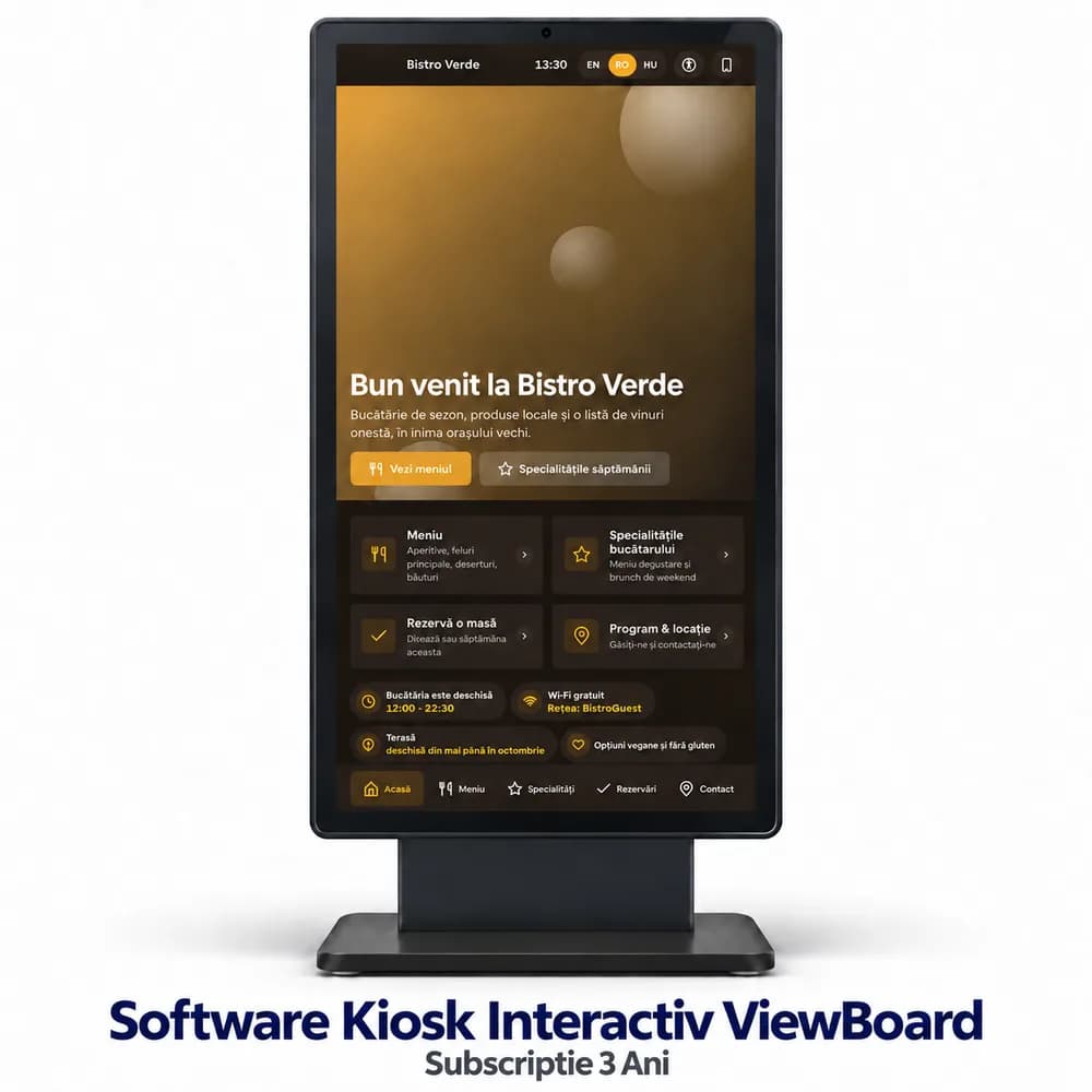 Software Kiosk digital Signage ViewBoard – Subscriptie 3 Ani