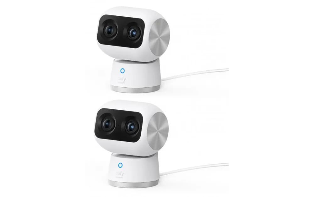 Camera de supraveghere eufy S350 Dual Camera PTZ, Rezolutie 4K UHD, 8xxxx Zoom, Wi-Fi 6, AI — miniatură