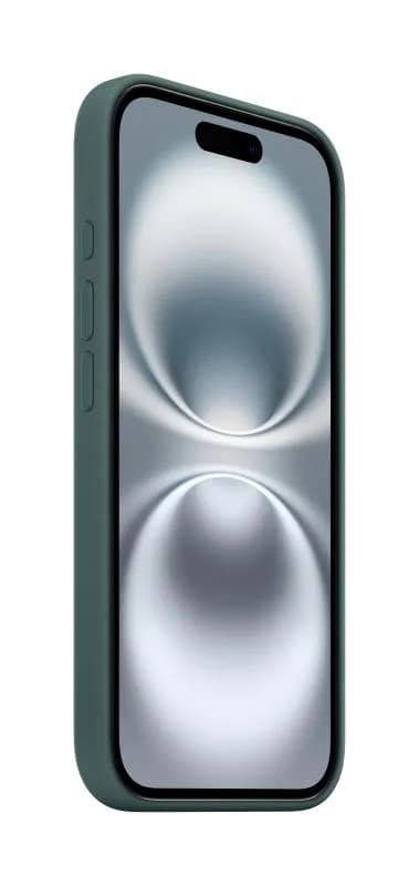 iPhone 16 Silicone Case with MagSafe - Lake Green