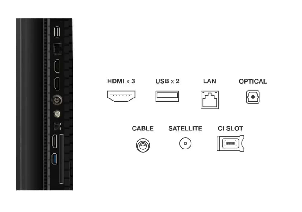 Televizor QLED Smart TCL 65P71K, 164 cm, 4K, Google TV, Clasa E — miniatură