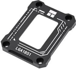 Contact frame Thermalright, compatibil LGA 1851 aliaj aluminiu, 53.5x70 x6.25mm, negru, "LGA 1851-BCF-Black V2"