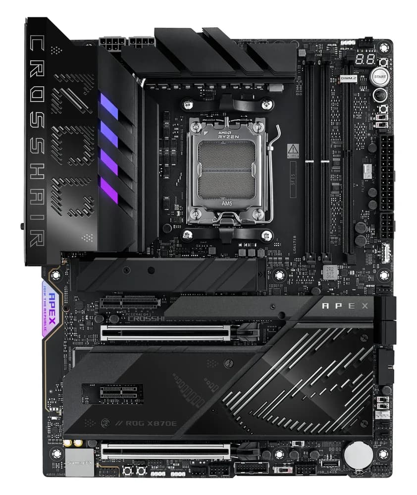 MB AMD X870E SAM5 ATX/ROG CROSSHAIR X870E APEX ASUS "ROG CROSSHAIR X870E APEX" — miniatură