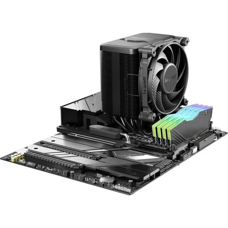 COOLER be quiet "Dark Rock 5" skt. skt. Intel si AMD, racire cu aer, vent. 120mm, 500 - 2100 rpm, 6 heatpipes, inaltime 161mm,"BK035" — miniatură