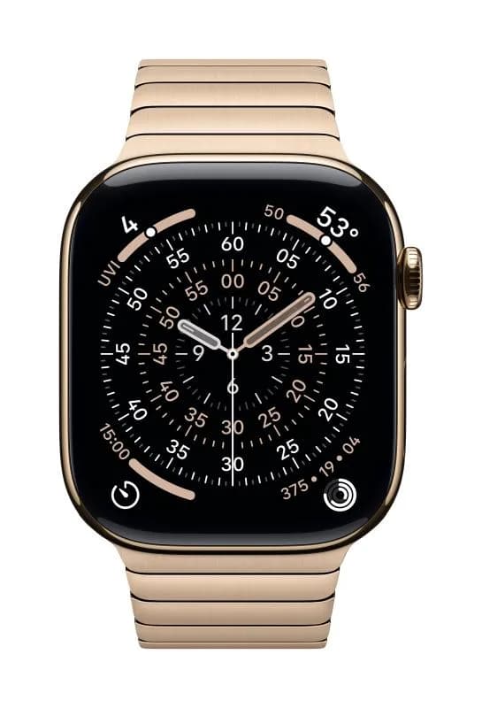 Curea pentru Apple Watch 46mm Gold Link Bracelet