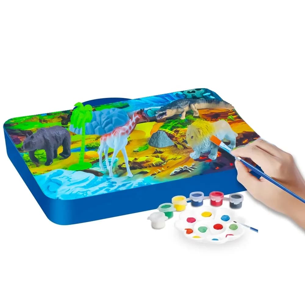 Set creativ pictura, Animale salbatice — miniatură