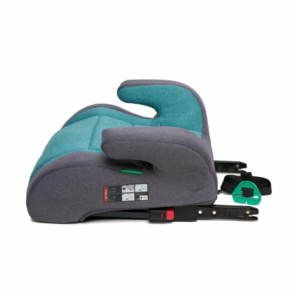 Inaltator auto 125-150, omologare R129 cu isofix, verde/gri, U-Grow — miniatură