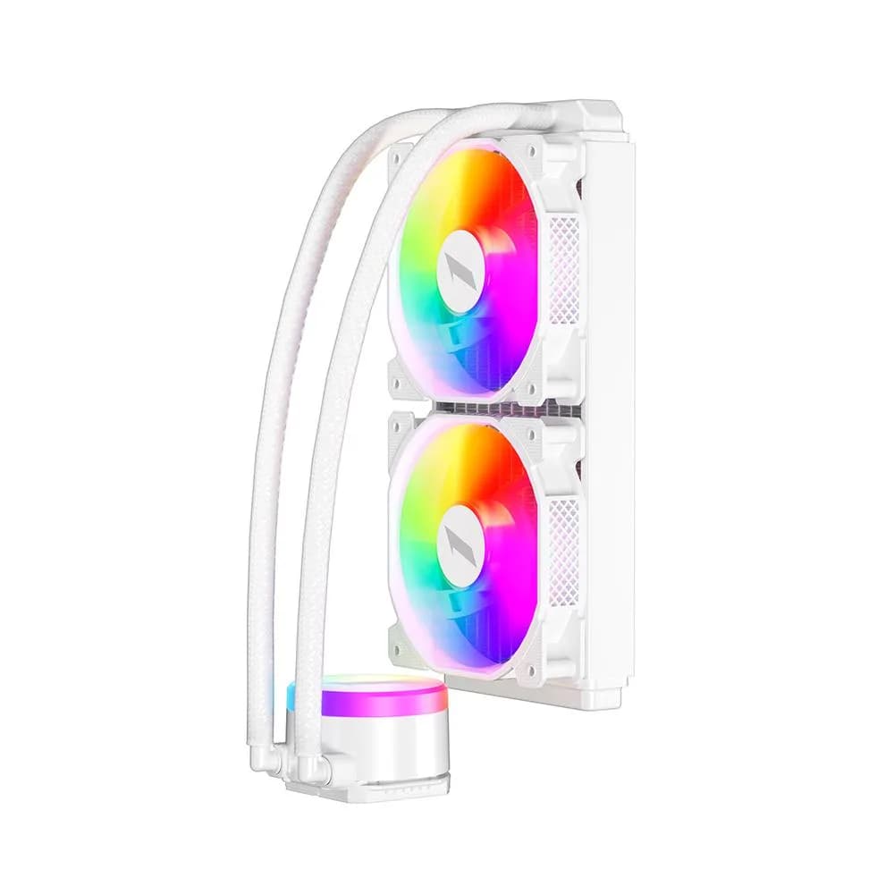 Cooler Procesor 1STPLAYER THUNDERSTORM TS2 240, Lichid, 12 cm, 2 ventilatoare, aRGB — miniatură
