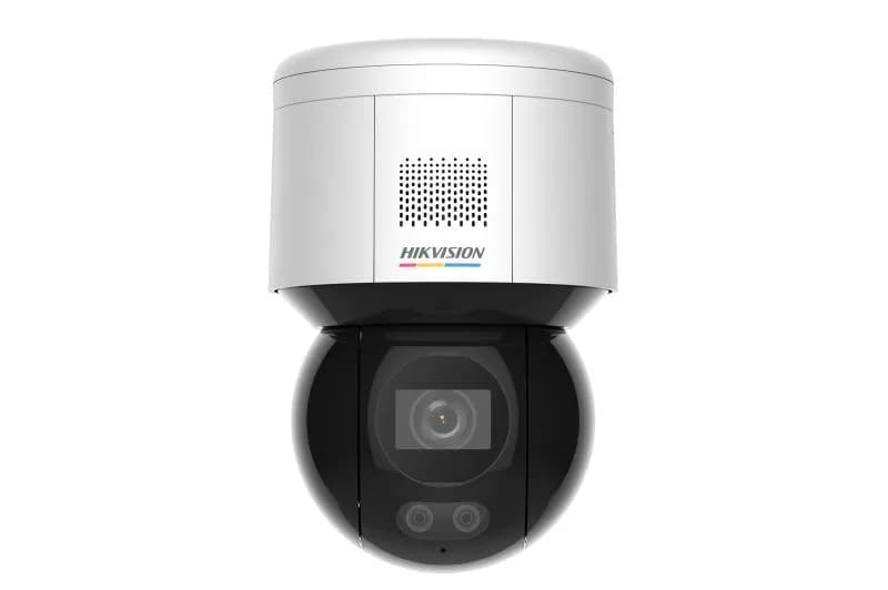 Camera supraveghere Hikvision DS-2DE3A400BW-DE/W F1 T5 ,4MP;rezolutie 2560 × 1440@ 25 fps,iluminare Color: 0.0005 Lux @ (F1.0, AGC ON); 0 Lux with white light, Day& Night 24/7 colorful imaging;lentila fixa 4mm,Zoom 16x digital, 120 dB /BLC/ HLC/3D DNR/ Smart feature:Line crossing detection, region